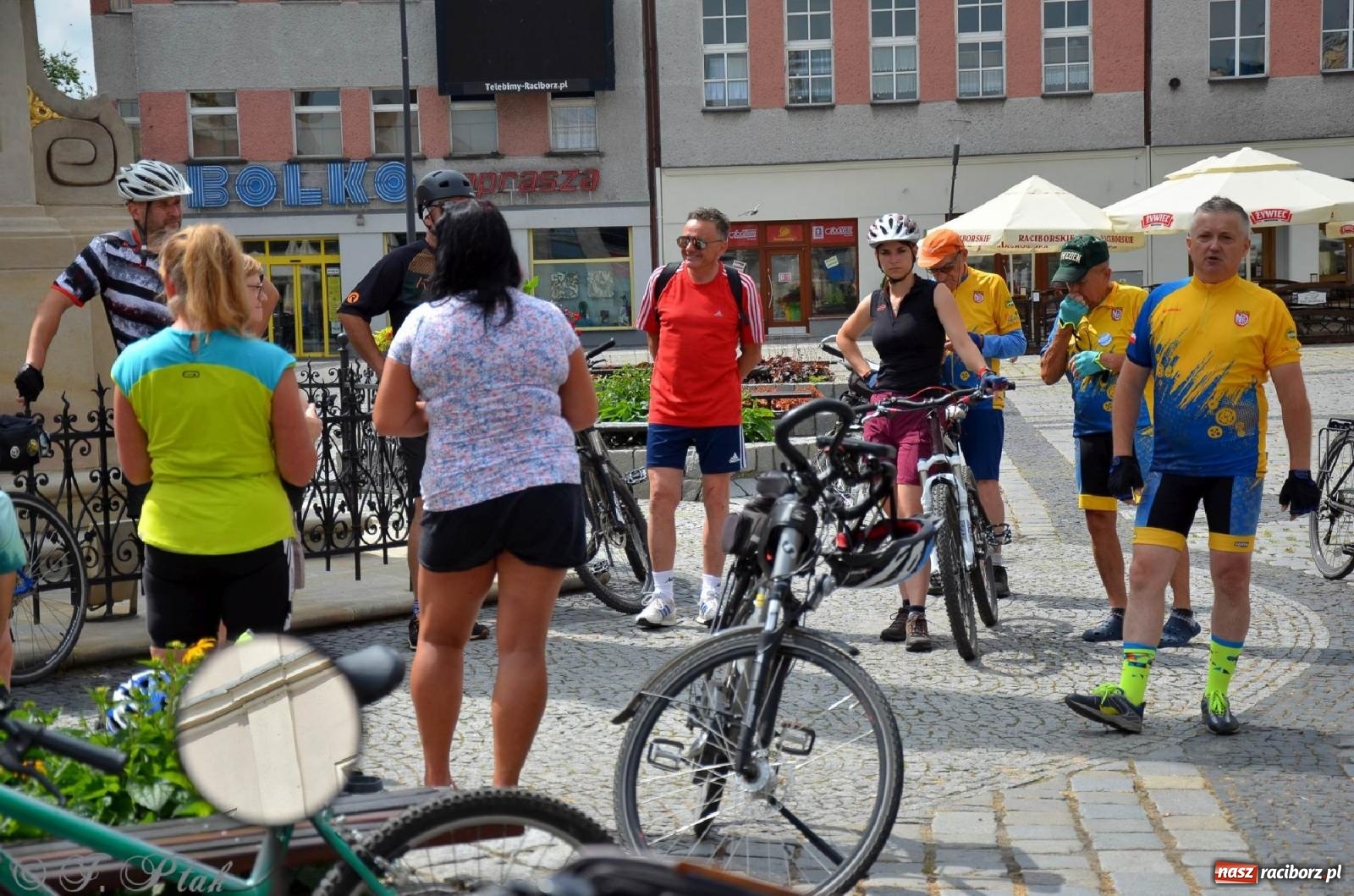 Zdjęcie w galerii na portalu naszraciborz.pl: Rodzinne 40 kilometrów rowerem wokół Raciborza wiadomości z regionu