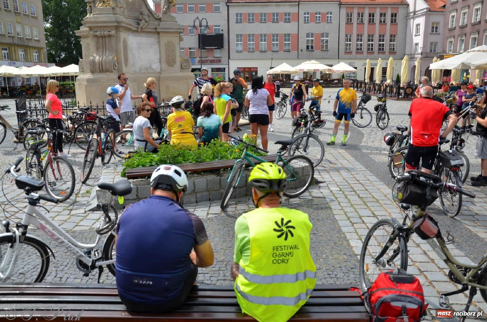 Zdjęcie w galerii na portalu naszraciborz.pl: Rodzinne 40 kilometrów rowerem wokół Raciborza wiadomości z regionu
