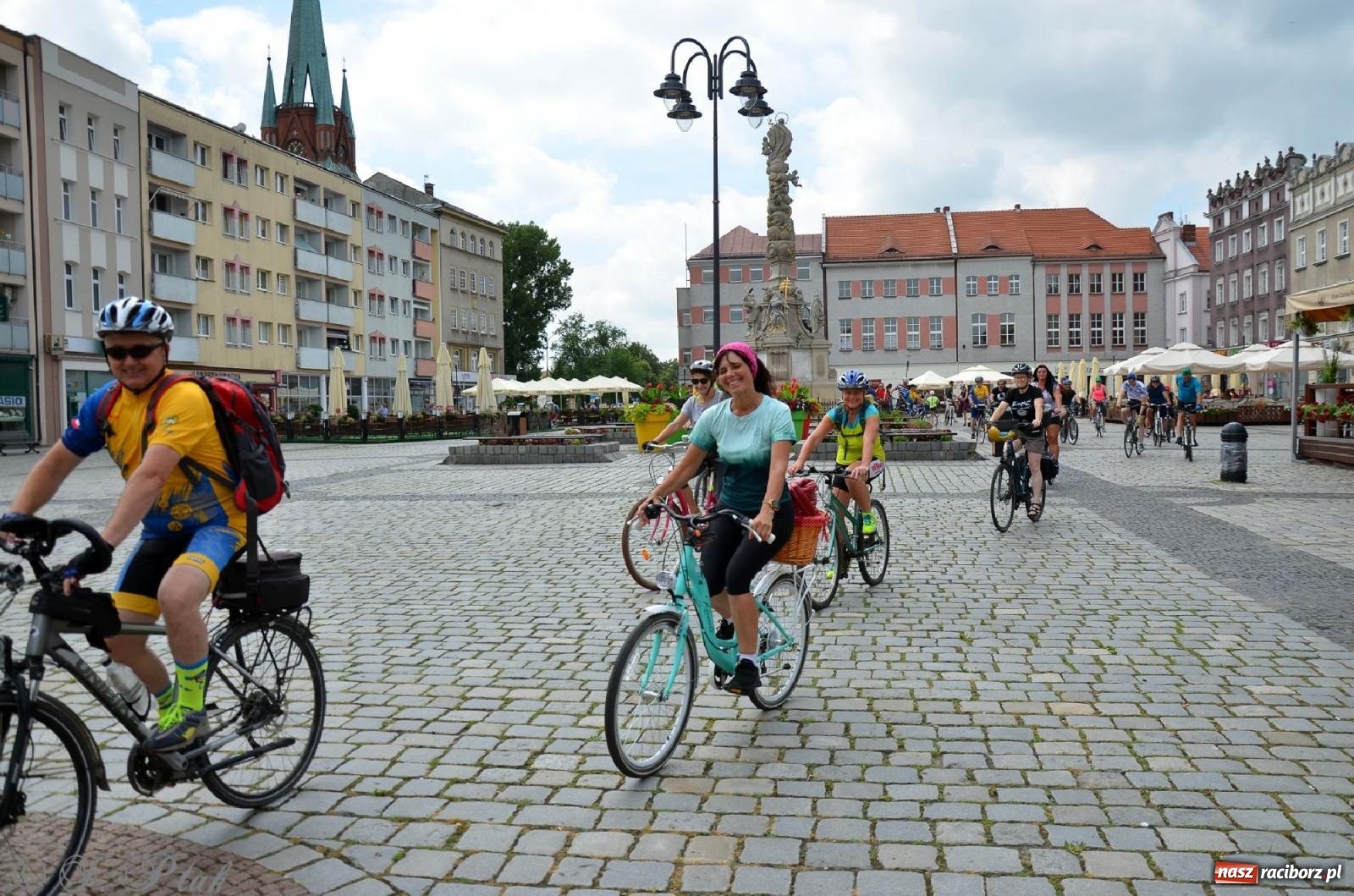 Zdjęcie w galerii na portalu naszraciborz.pl: Rodzinne 40 kilometrów rowerem wokół Raciborza wiadomości z regionu