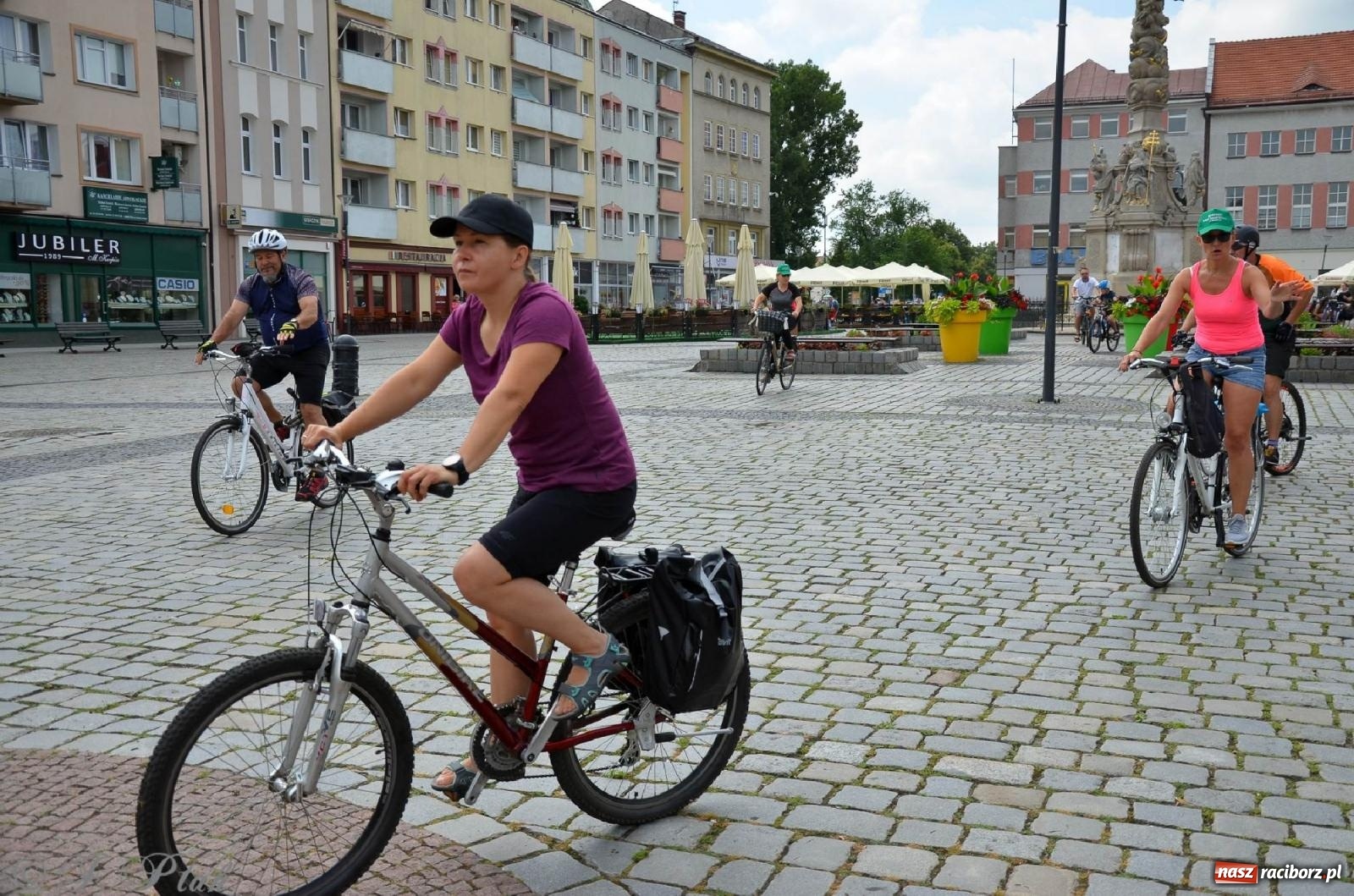 Zdjęcie w galerii na portalu naszraciborz.pl: Rodzinne 40 kilometrów rowerem wokół Raciborza wiadomości z regionu
