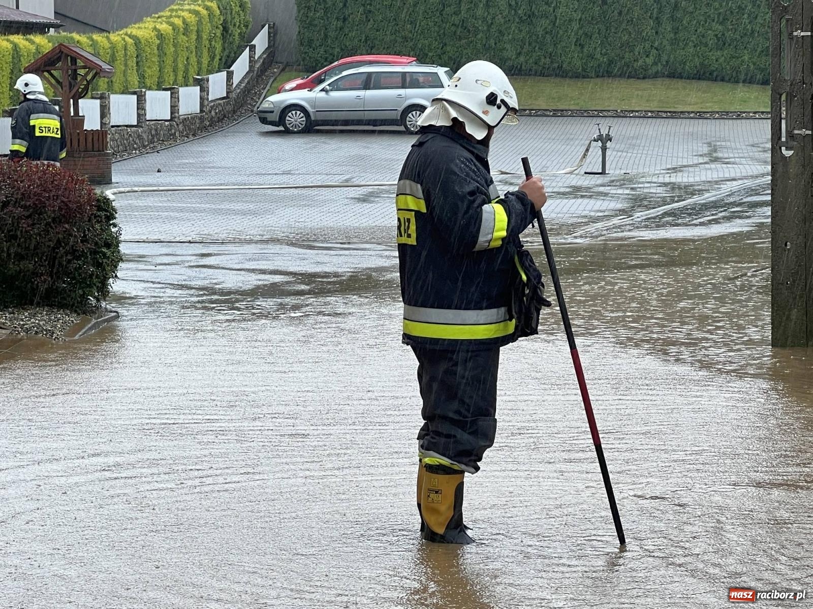 Zdjęcie w galerii na portalu naszraciborz.pl: Podtopienia w Owsiszczach i Krzyżanowicach [FOTO i WIDEO] wiadomości z regionu