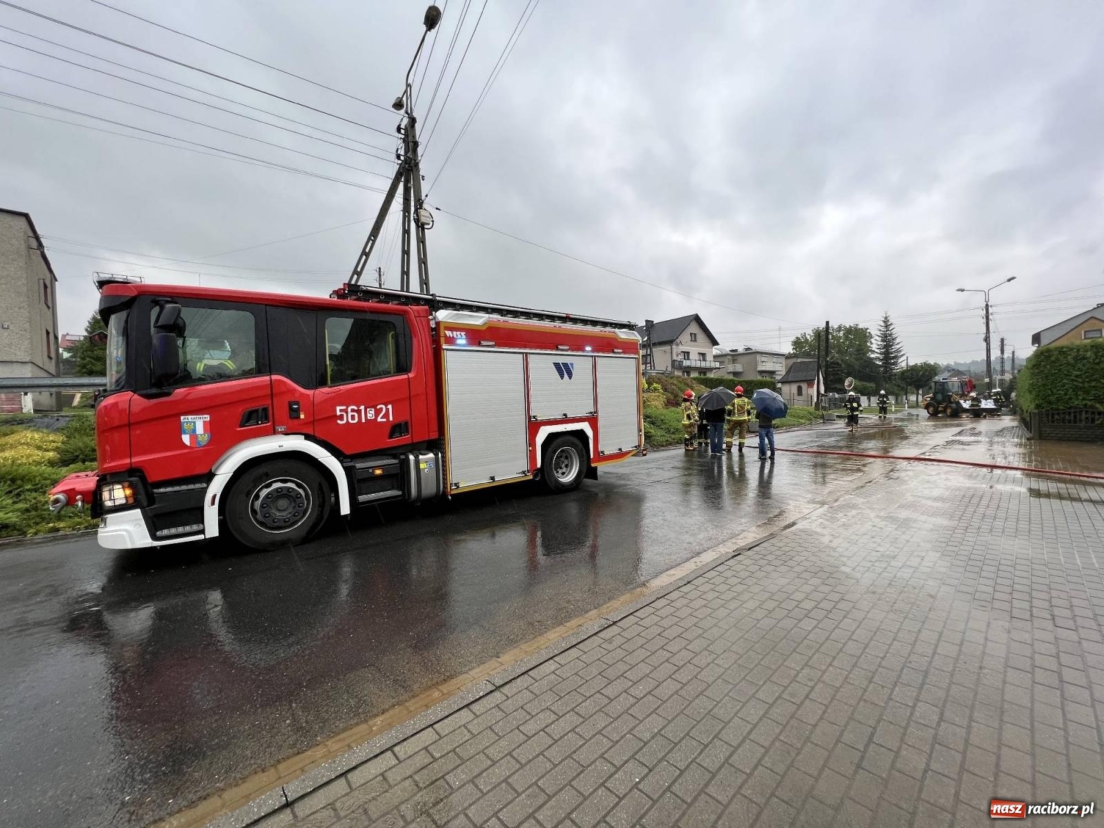 Zdjęcie w galerii na portalu naszraciborz.pl: Podtopienia w Owsiszczach i Krzyżanowicach [FOTO i WIDEO] wiadomości z regionu