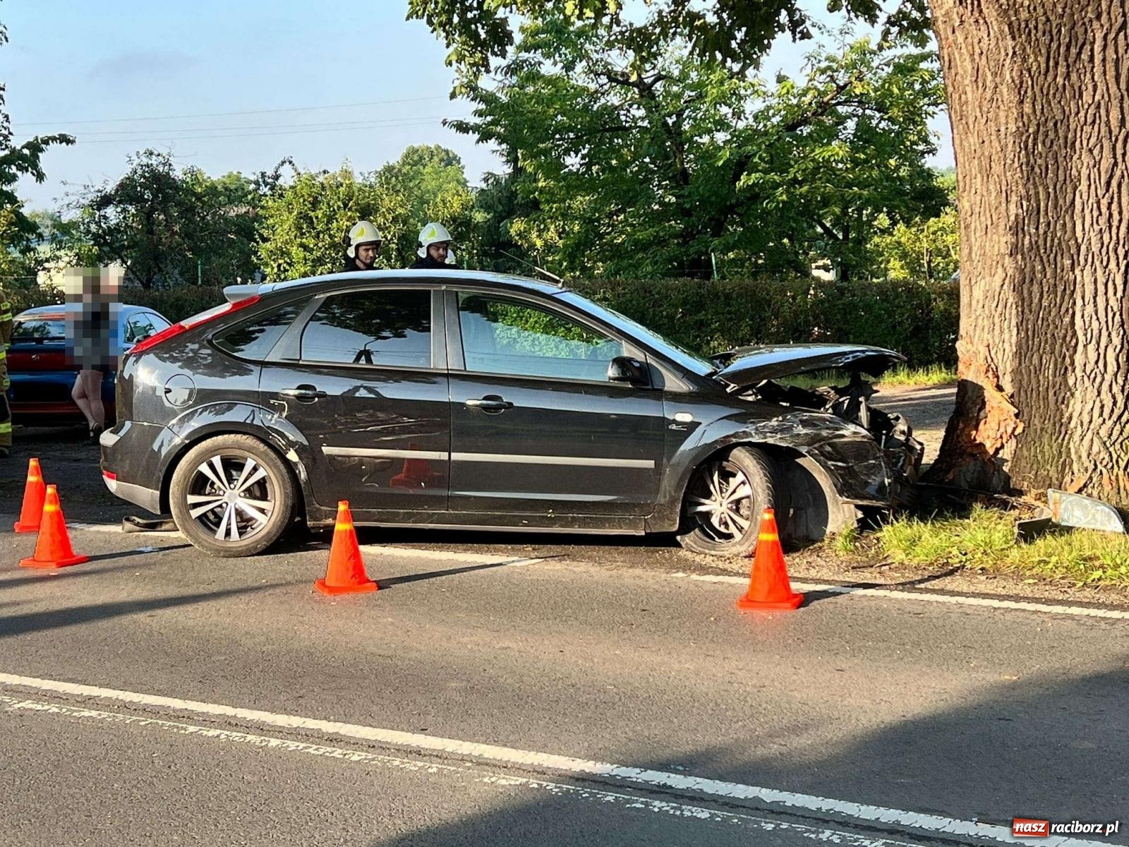 Zdjęcie w galerii na portalu naszraciborz.pl: Ford i toyota zderzyły się na Brzeskiej. Jeden z kierujących pod wpływem! wiadomości z regionu
