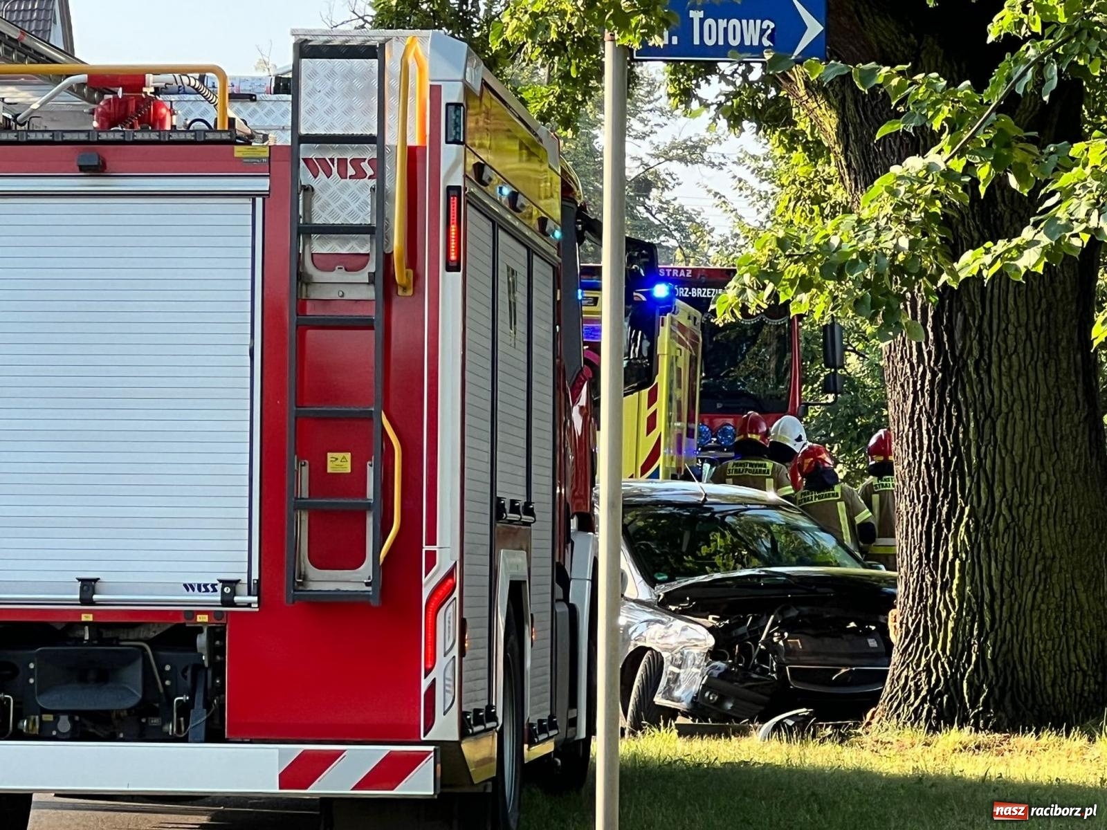 Zdjęcie w galerii na portalu naszraciborz.pl: Ford i toyota zderzyły się na Brzeskiej. Jeden z kierujących pod wpływem! wiadomości z regionu