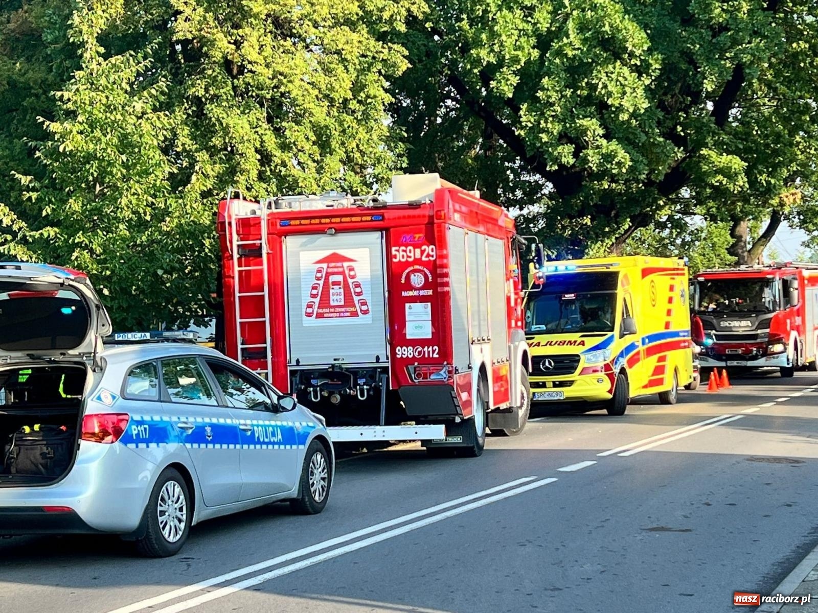 Zdjęcie w galerii na portalu naszraciborz.pl: Ford i toyota zderzyły się na Brzeskiej. Jeden z kierujących pod wpływem! wiadomości z regionu
