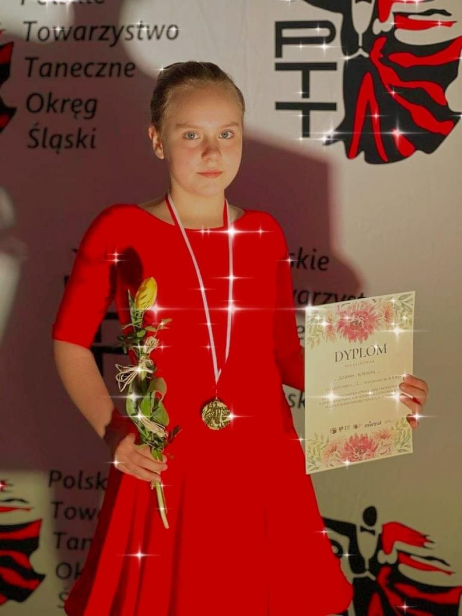 Zdjęcie w galerii na portalu naszraciborz.pl: Taneczne sukcesy Zuzanny Petryszak wiadomości z regionu
