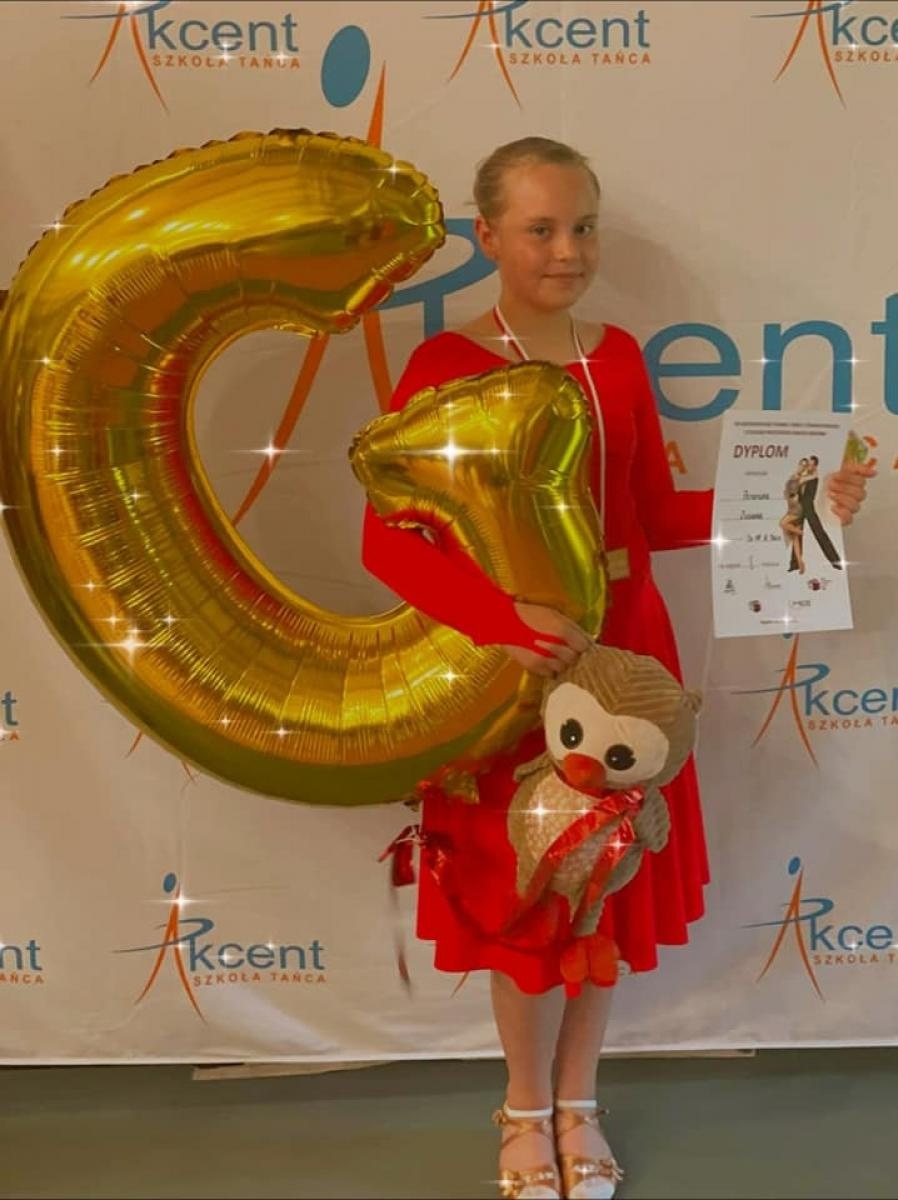 Zdjęcie w galerii na portalu naszraciborz.pl: Taneczne sukcesy Zuzanny Petryszak wiadomości z regionu
