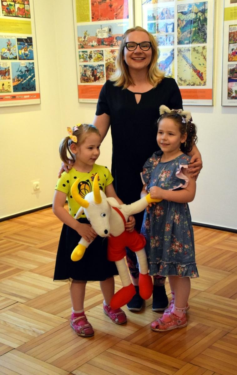 Zdjęcie w galerii na portalu naszraciborz.pl: Komiksowe podróże małe i duże w Muzeum wiadomości z regionu