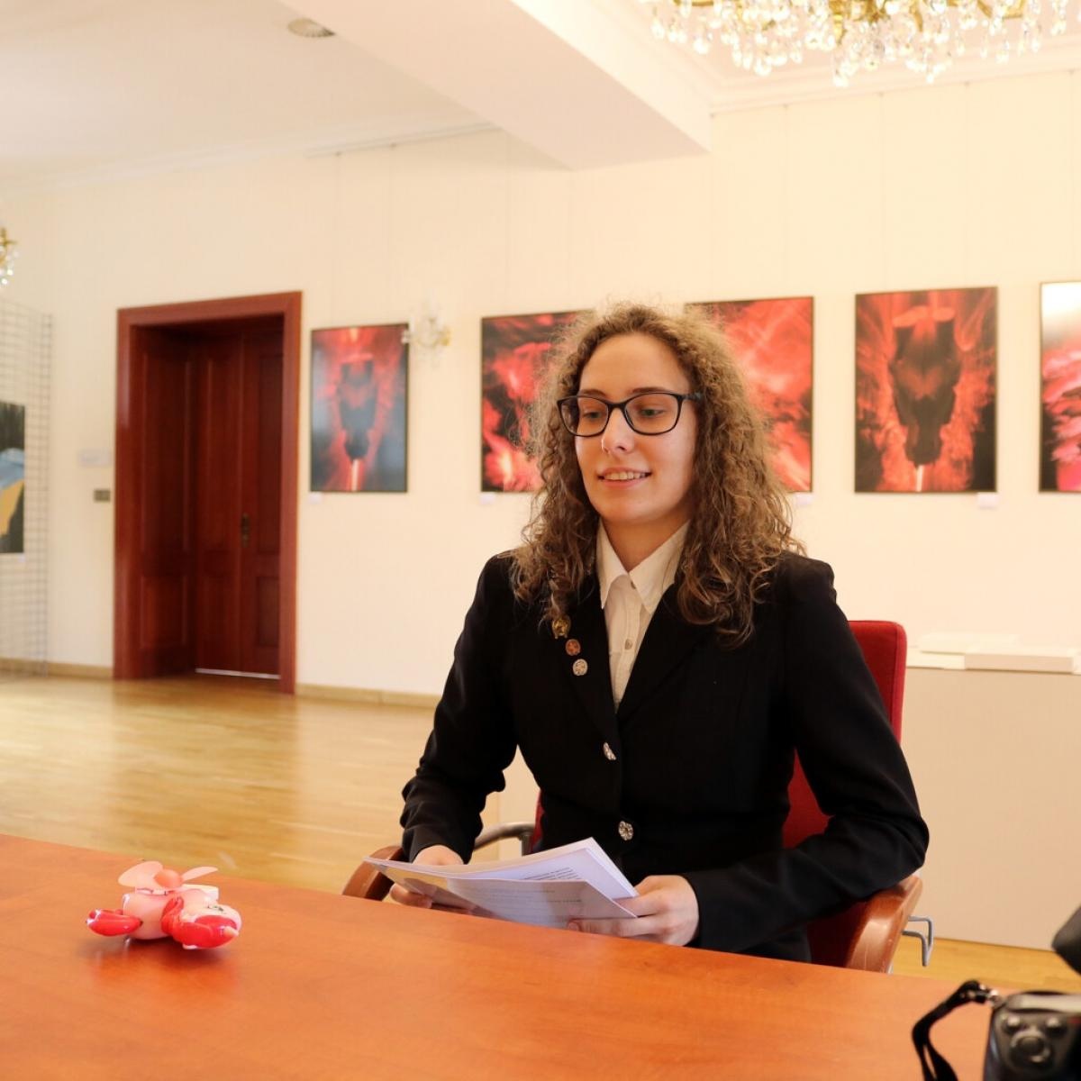 Zdjęcie w galerii na portalu naszraciborz.pl: DYPLOMY 2022 - studenckie obrony na zamku wiadomości z regionu