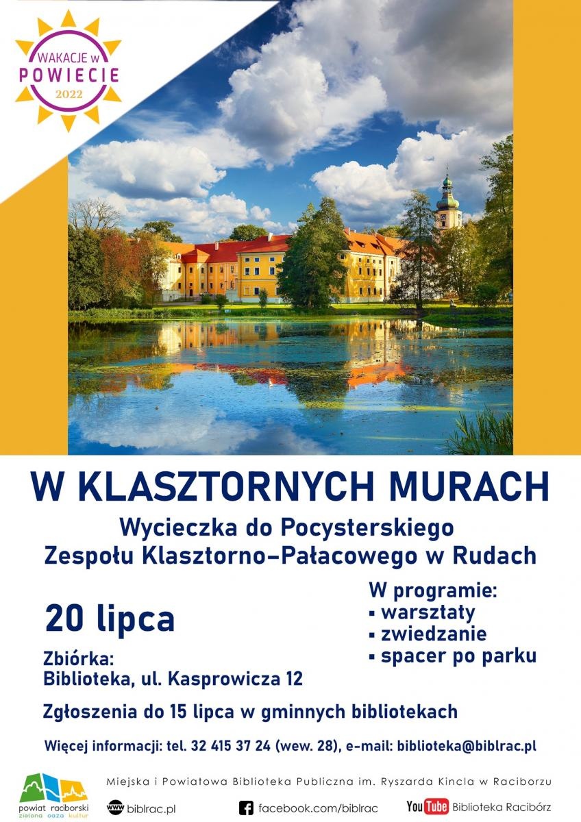 Zdjęcie w galerii na portalu naszraciborz.pl: Wakacje w powiecie – biblioteka zaprasza na wycieczkę oraz Noc z Andersenem wiadomości z regionu