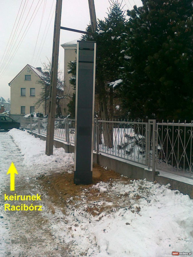 Zdjęcie w galerii na portalu naszraciborz.pl: Fotoradar jak kolumna z wieży stereo wiadomości z regionu