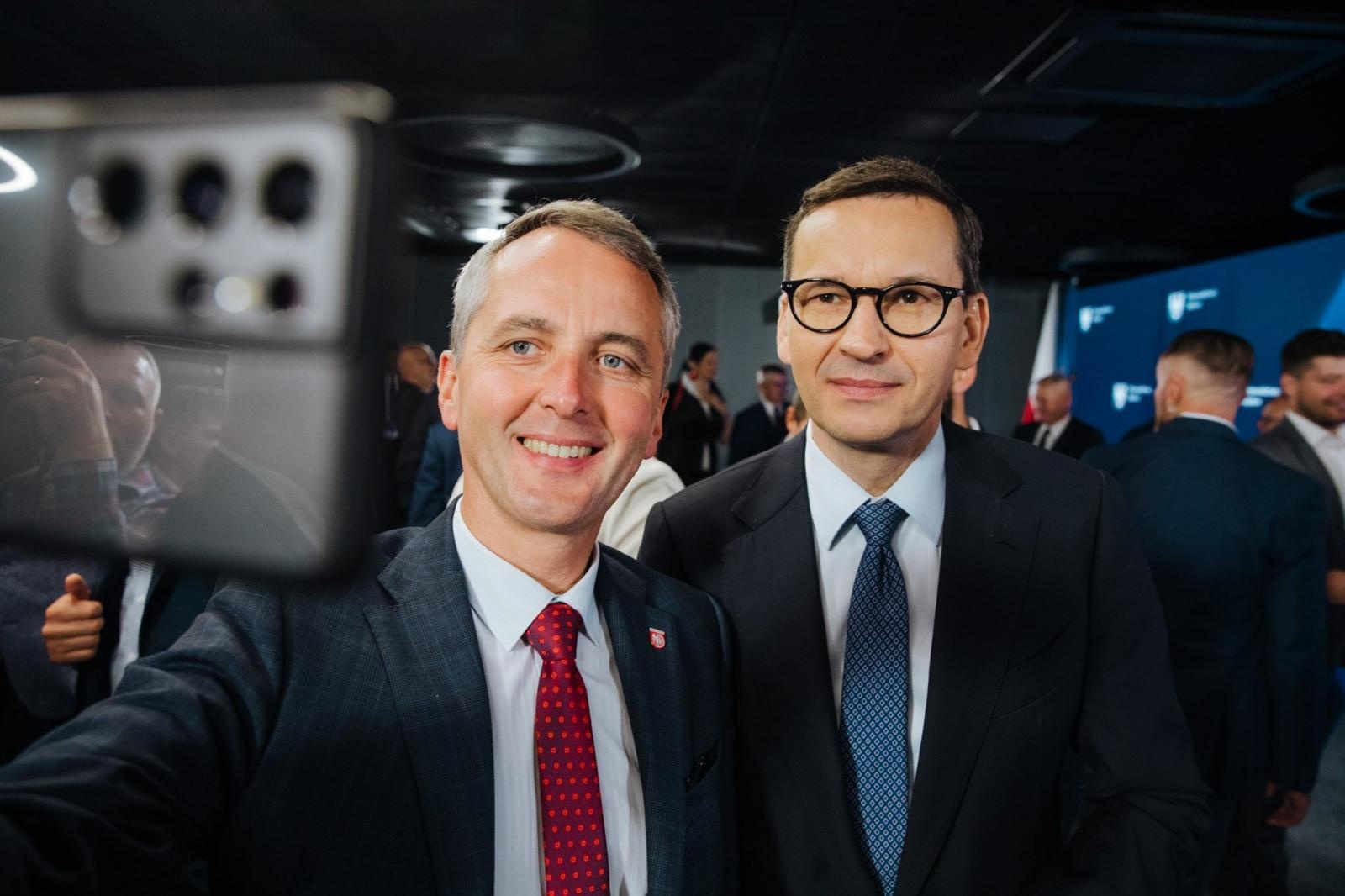 Zdjęcie w galerii na portalu naszraciborz.pl: Prezydent z premierem. Nowe szanse i możliwości dla Raciborza wiadomości z regionu