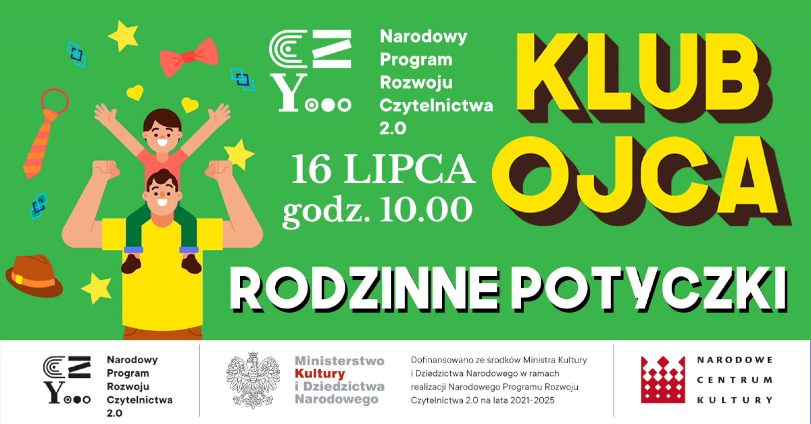 Zdjęcie w galerii na portalu naszraciborz.pl: W sobotę o godzinie 10 kolejna odsłona Klubu Ojca w bibliotece wiadomości z regionu