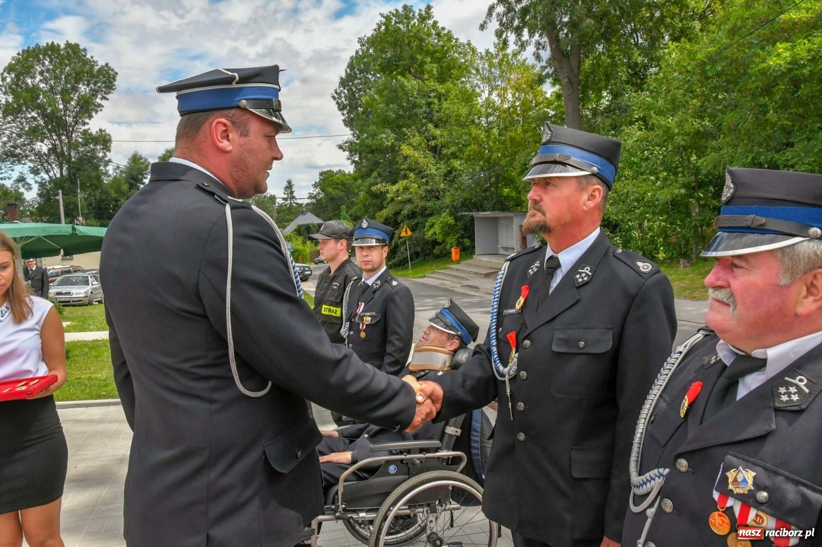 Zdjęcie w galerii na portalu naszraciborz.pl: Druhowie z Gródczanek świętują 90-lecie jednostki. Gmina ufundowała im sztandar wiadomości z regionu