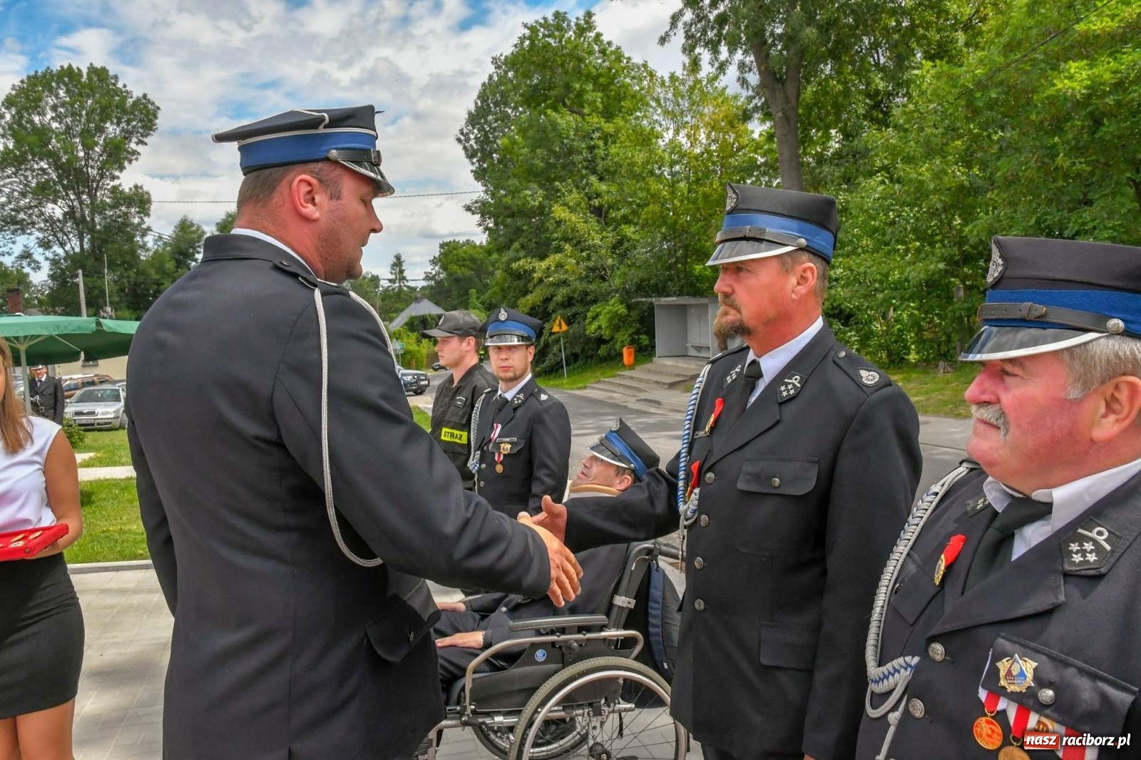 Zdjęcie w galerii na portalu naszraciborz.pl: Druhowie z Gródczanek świętują 90-lecie jednostki. Gmina ufundowała im sztandar wiadomości z regionu