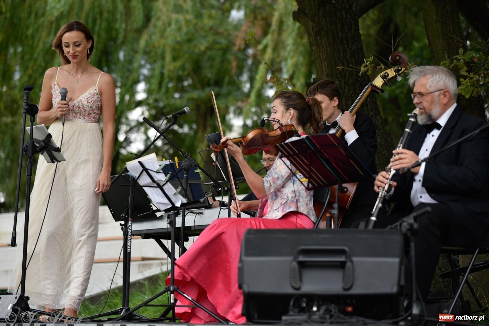 Zdjęcie w galerii na portalu naszraciborz.pl: Od foxtrota do musicalu - letni koncert na bulwarach wiadomości z regionu