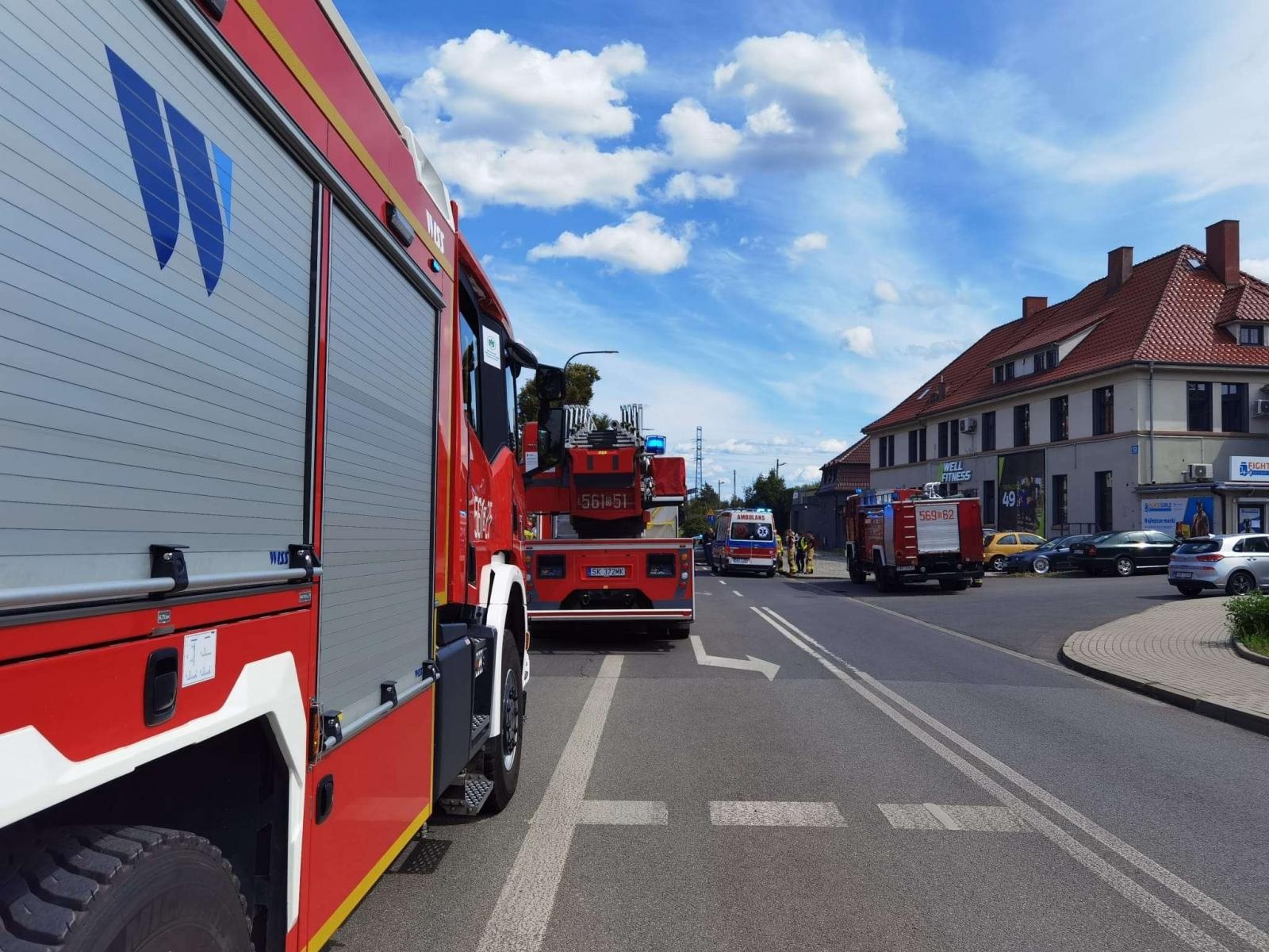 Zdjęcie w galerii na portalu naszraciborz.pl: Pożar w mieszkaniu przy ulicy Eichendorffa [FOTO] wiadomości z regionu
