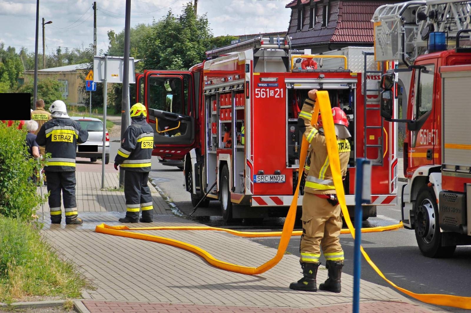 Zdjęcie w galerii na portalu naszraciborz.pl: Pożar w mieszkaniu przy ulicy Eichendorffa [FOTO] wiadomości z regionu
