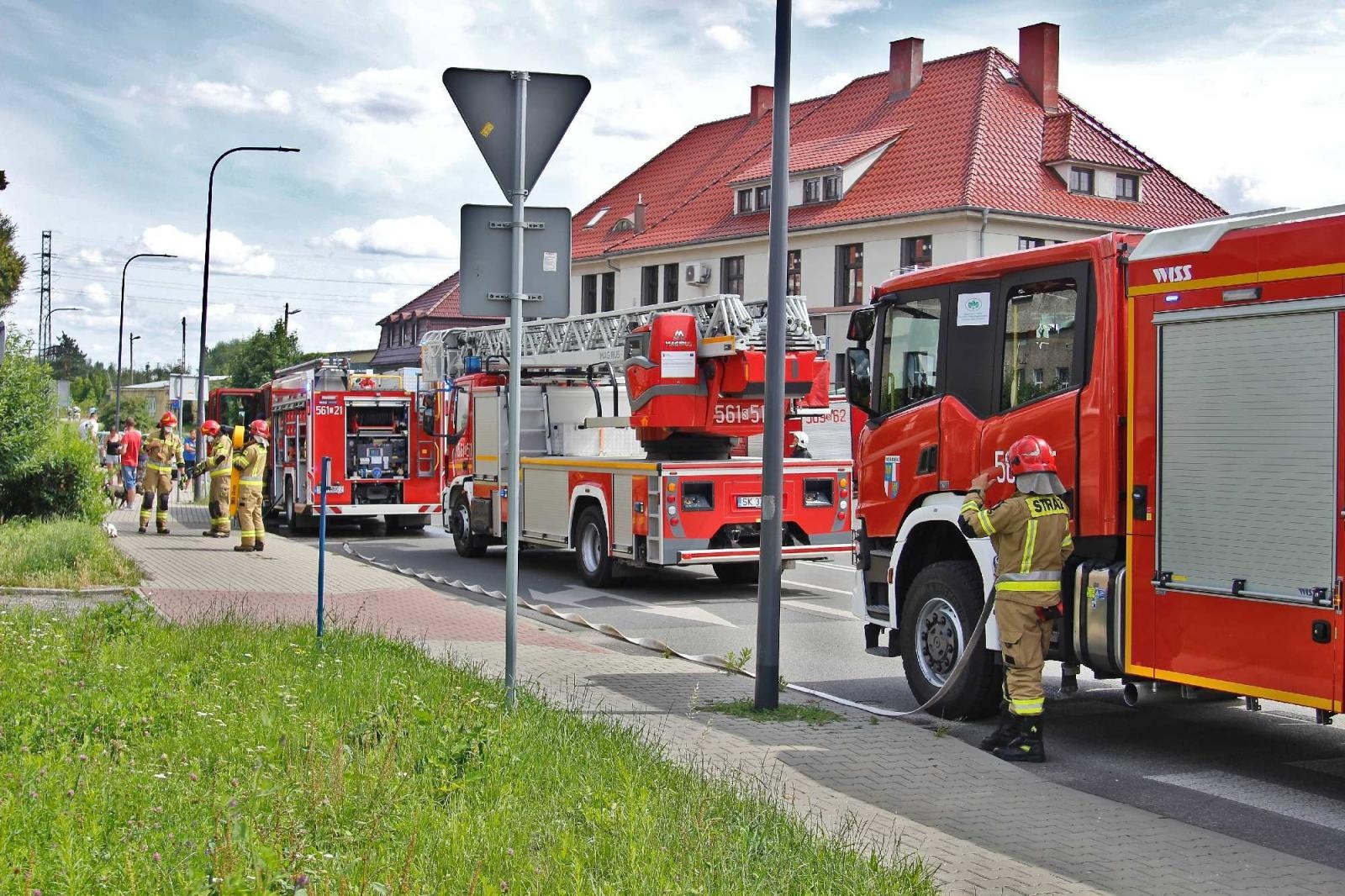 Zdjęcie w galerii na portalu naszraciborz.pl: Pożar w mieszkaniu przy ulicy Eichendorffa [FOTO] wiadomości z regionu