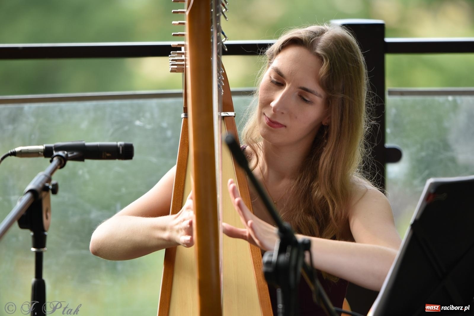 Zdjęcie w galerii na portalu naszraciborz.pl: Justyna Sasnal zaczarowała słuchaczy muzyką na harfie [FOTO i WIDEO] wiadomości z regionu