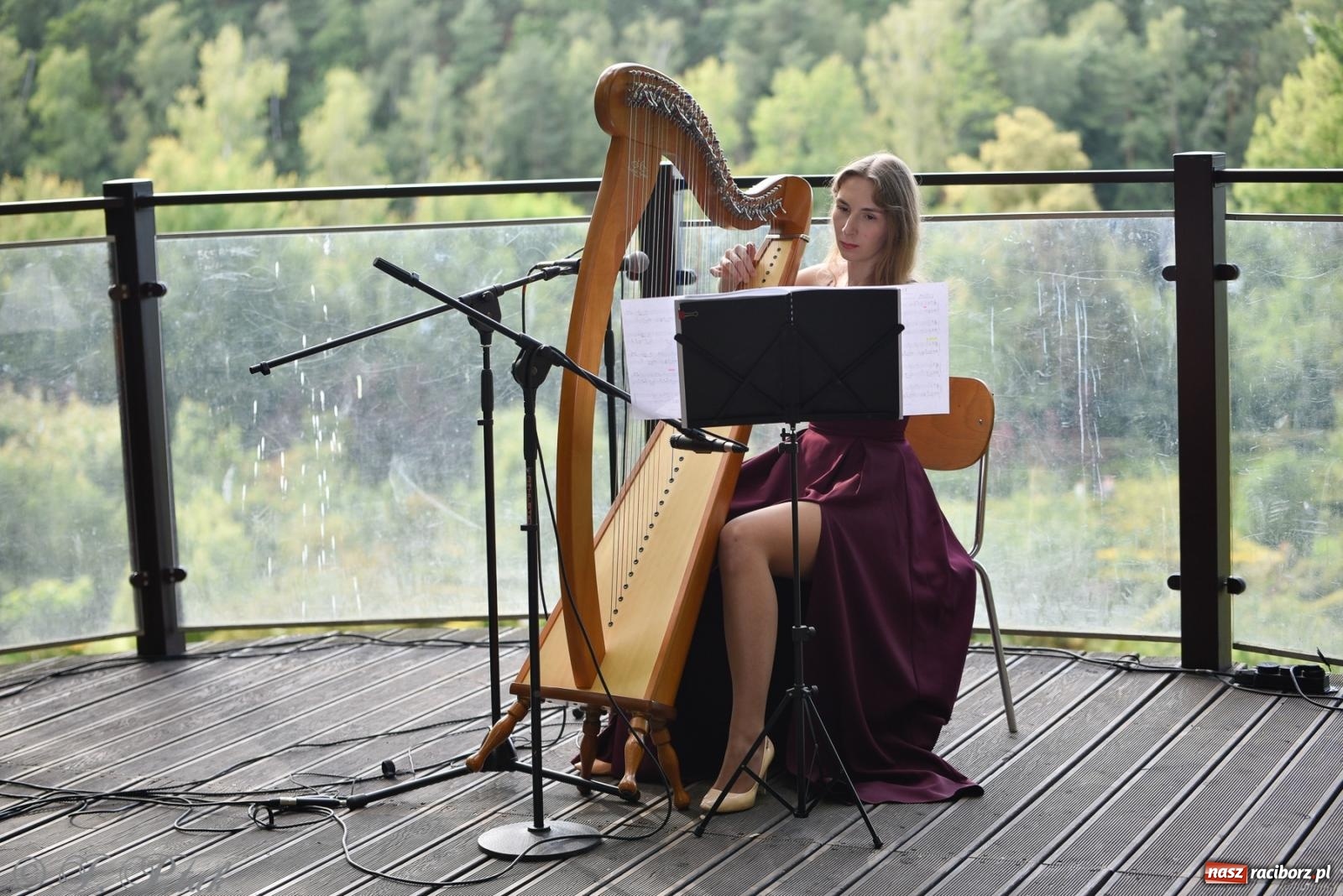 Zdjęcie w galerii na portalu naszraciborz.pl: Justyna Sasnal zaczarowała słuchaczy muzyką na harfie [FOTO i WIDEO] wiadomości z regionu