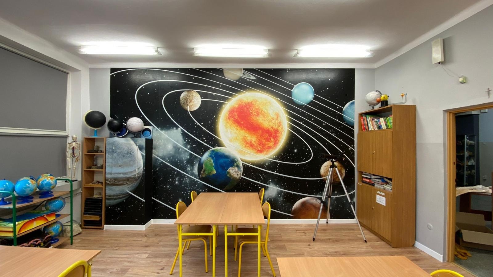 Zdjęcie w galerii na portalu naszraciborz.pl: Kosmicznie nowoczesne sale w SP 1 na Ostrogu wiadomości z regionu