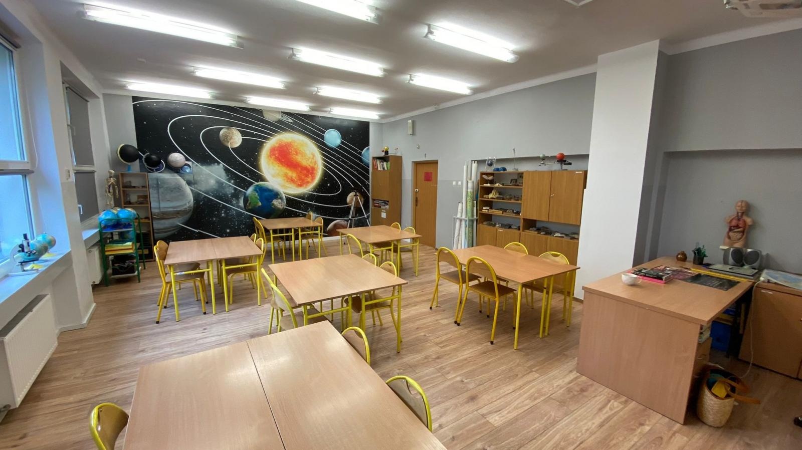 Zdjęcie w galerii na portalu naszraciborz.pl: Kosmicznie nowoczesne sale w SP 1 na Ostrogu wiadomości z regionu