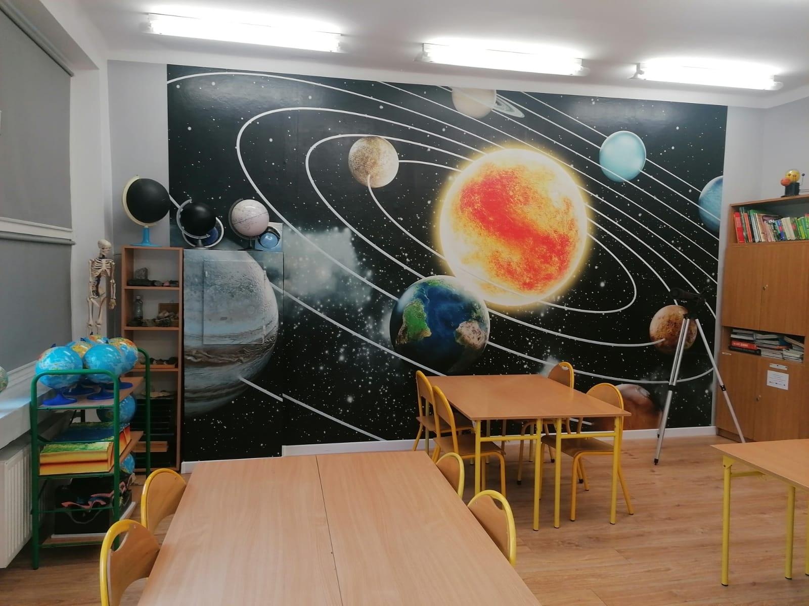 Zdjęcie w galerii na portalu naszraciborz.pl: Kosmicznie nowoczesne sale w SP 1 na Ostrogu wiadomości z regionu