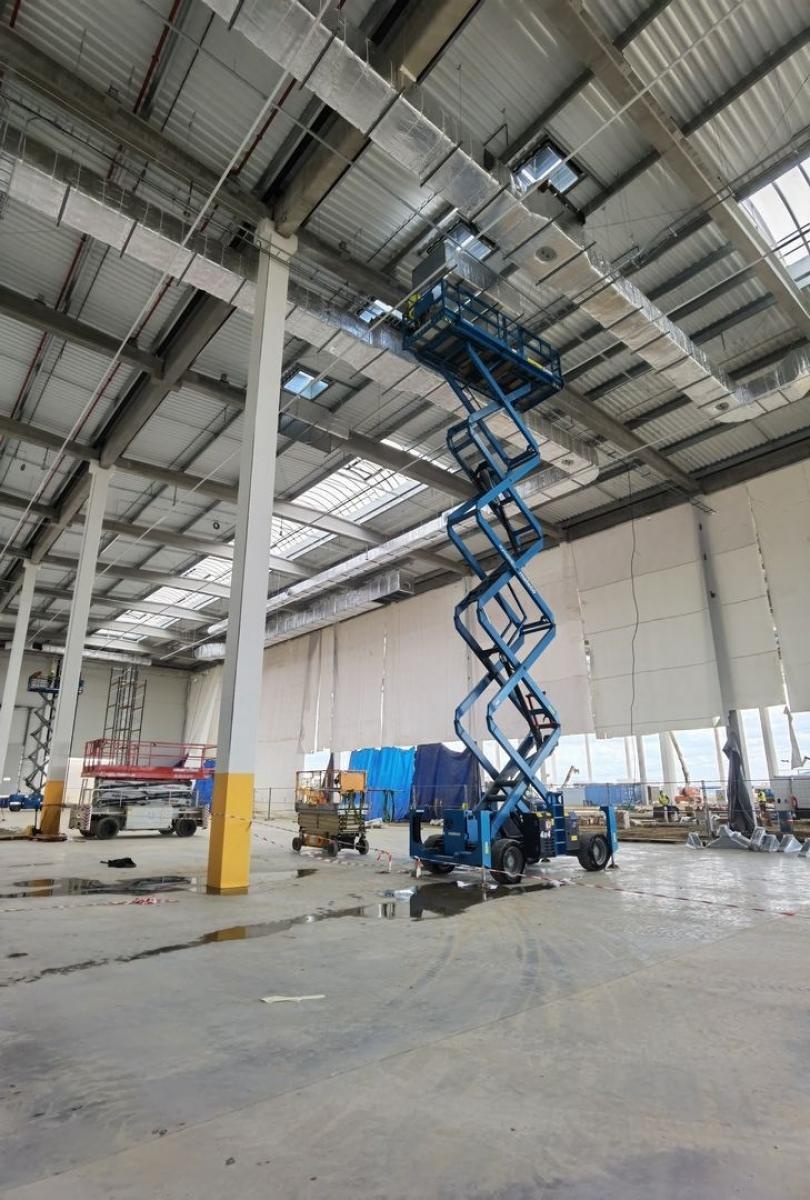 Zdjęcie w galerii na portalu naszraciborz.pl: Niedaleko Raciborza powstaje ogromne centrum logistyczne [FOTO] wiadomości z regionu