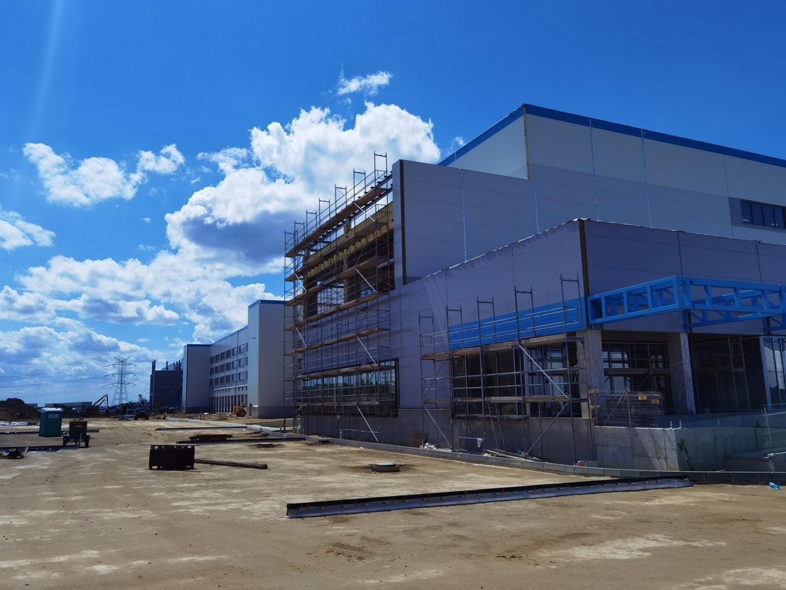 Zdjęcie w galerii na portalu naszraciborz.pl: Niedaleko Raciborza powstaje ogromne centrum logistyczne [FOTO] wiadomości z regionu