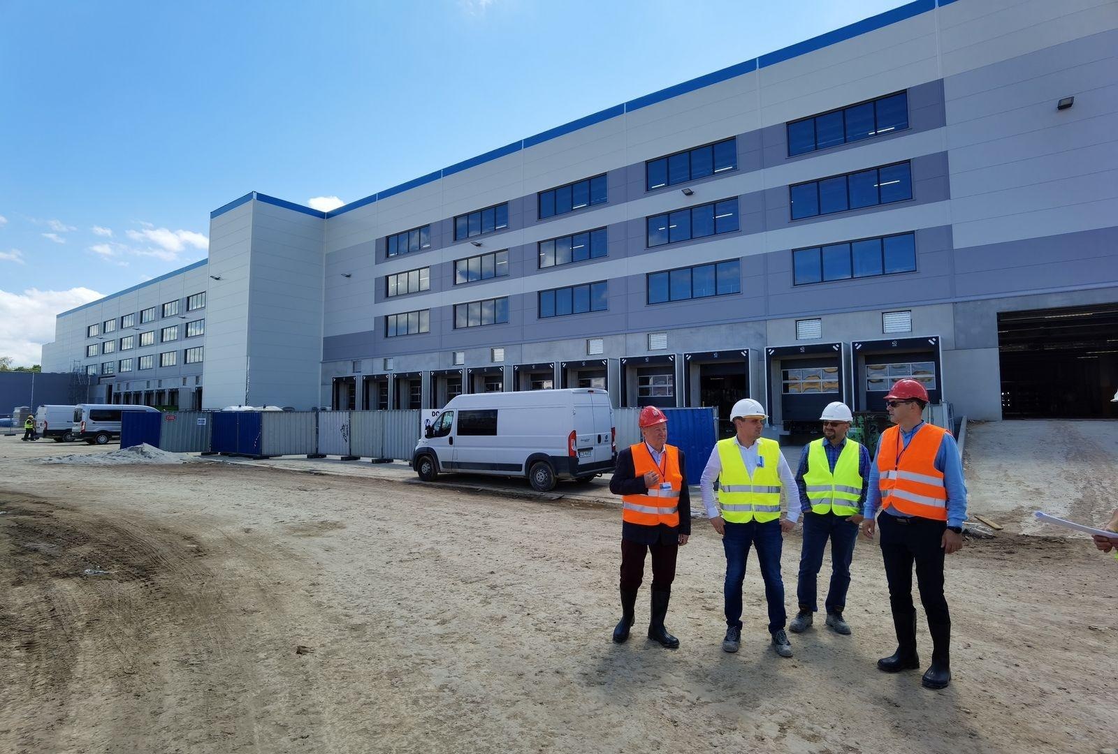 Zdjęcie w galerii na portalu naszraciborz.pl: Niedaleko Raciborza powstaje ogromne centrum logistyczne [FOTO] wiadomości z regionu