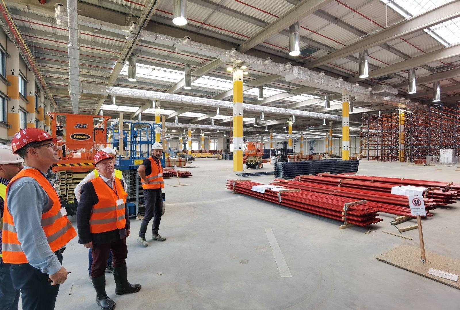 Zdjęcie w galerii na portalu naszraciborz.pl: Niedaleko Raciborza powstaje ogromne centrum logistyczne [FOTO] wiadomości z regionu