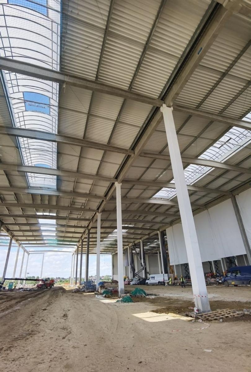 Zdjęcie w galerii na portalu naszraciborz.pl: Niedaleko Raciborza powstaje ogromne centrum logistyczne [FOTO] wiadomości z regionu