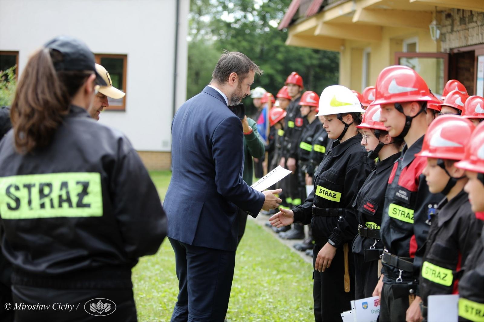 Zdjęcie w galerii na portalu naszraciborz.pl: Katowicki WFOŚiGW wspiera młodzieżowe drużyny pożarnicze [FOTO i WIDEO] wiadomości z regionu