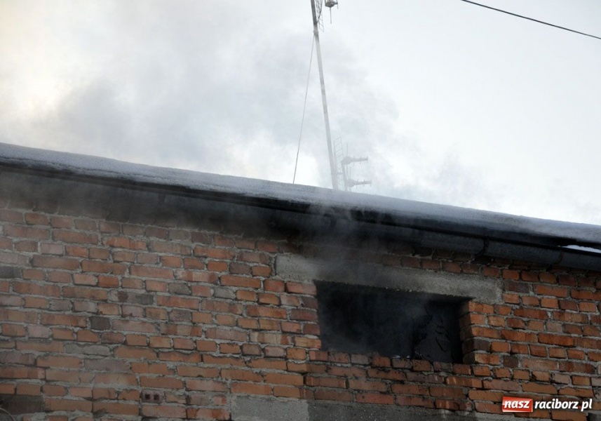 Zdjęcie w galerii na portalu naszraciborz.pl: Pożar domu w Brzeziu. Paliły się szmaty wiadomości z regionu