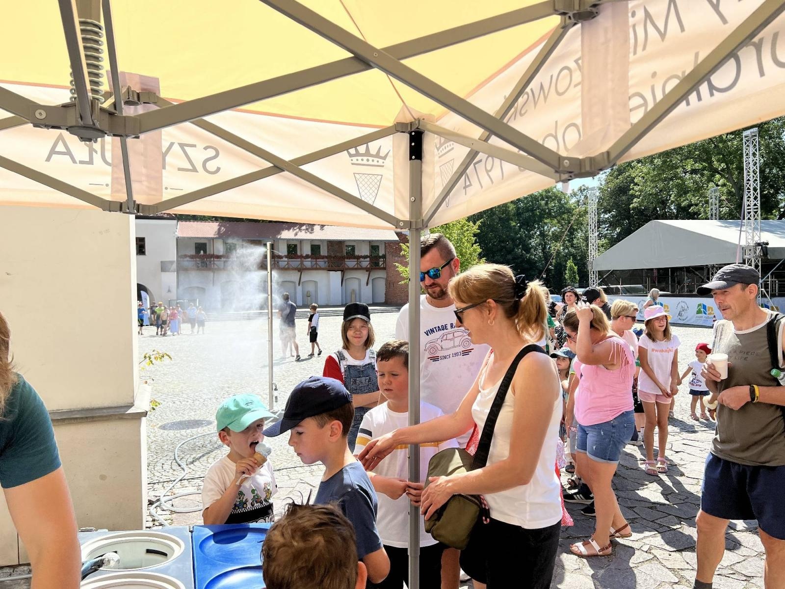 Zdjęcie w galerii na portalu naszraciborz.pl: Na zamku otwarto nowy plac zabaw. Jest też wirtualna przymierzalnia [WIDEO] wiadomości z regionu