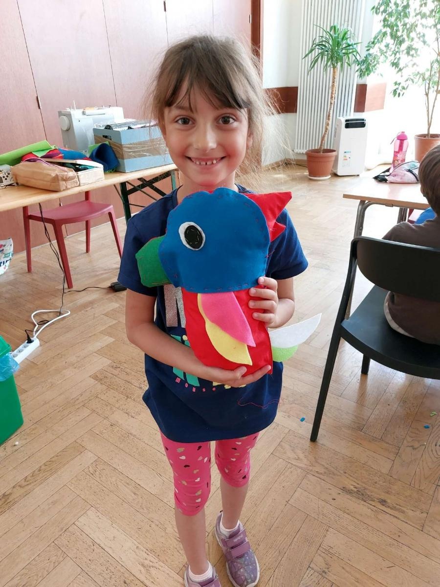 Zdjęcie w galerii na portalu naszraciborz.pl: EKOZABAWKA - warsztaty ręcznego szycia w RCK wiadomości z regionu