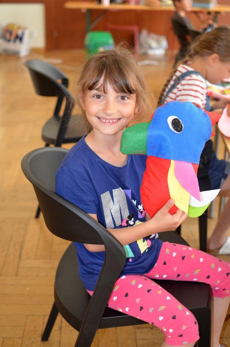 Zdjęcie w galerii na portalu naszraciborz.pl: EKOZABAWKA - warsztaty ręcznego szycia w RCK wiadomości z regionu