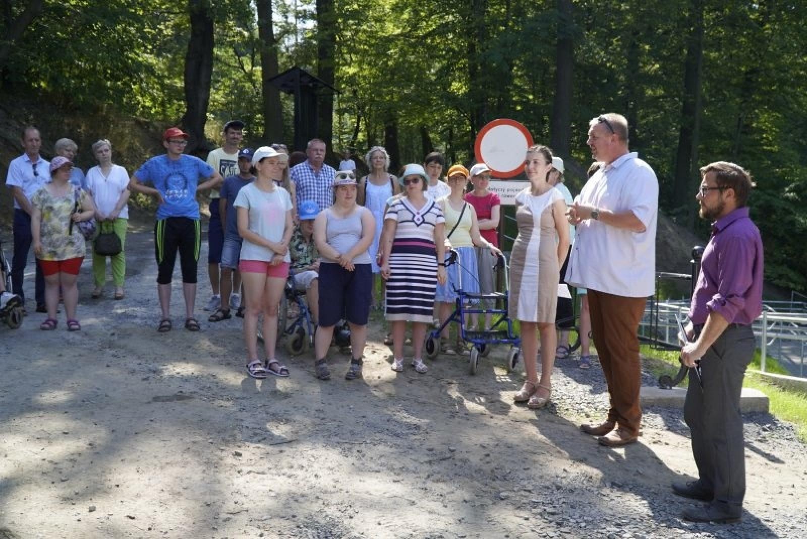 Zdjęcie w galerii na portalu naszraciborz.pl: Pochylnia w Arboretum Bramy Morawskiej oficjalnie oddana do użytku FOTO i WIDEO wiadomości z regionu