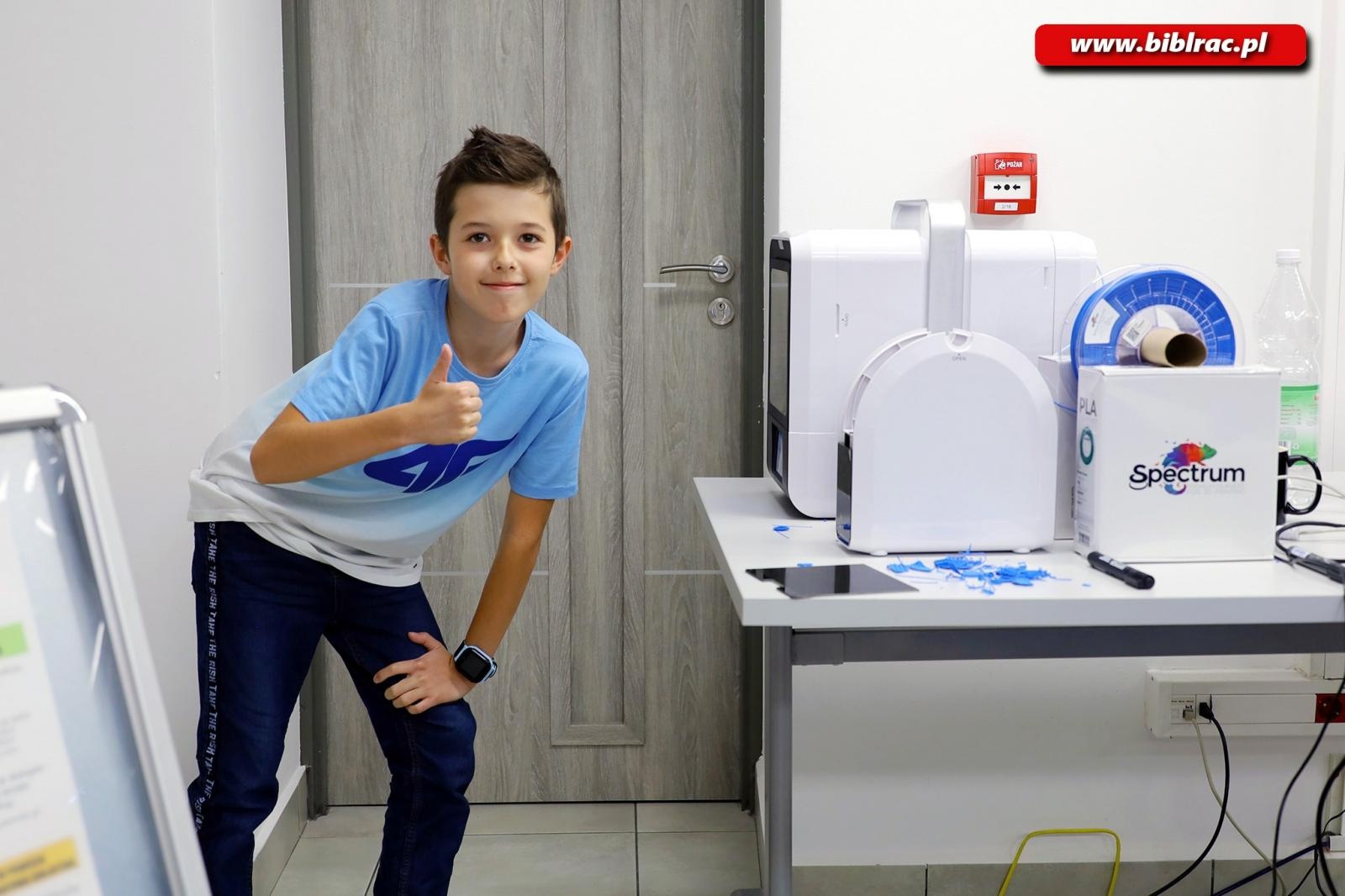 Zdjęcie w galerii na portalu naszraciborz.pl: Drukowanie 3D w najbliższym Klubie Ojca wiadomości z regionu