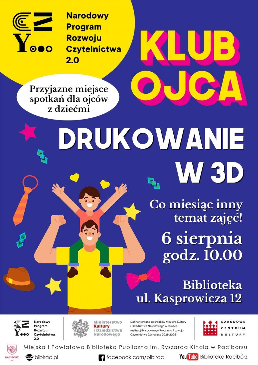 Zdjęcie w galerii na portalu naszraciborz.pl: Drukowanie 3D w najbliższym Klubie Ojca wiadomości z regionu