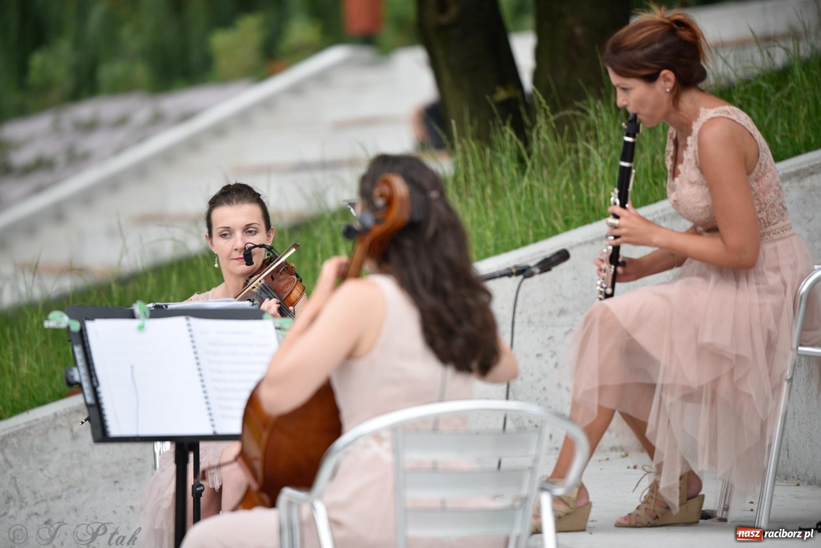 Zdjęcie w galerii na portalu naszraciborz.pl: Letnie koncerty na Bulwarach Nadodrzańskich - Elara Classic Trio wiadomości z regionu