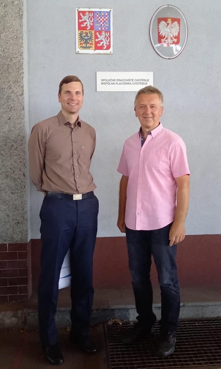 Zdjęcie w galerii na portalu naszraciborz.pl: Oficer łącznikowy niemieckiej policji przyjechał do Raciborza wiadomości z regionu