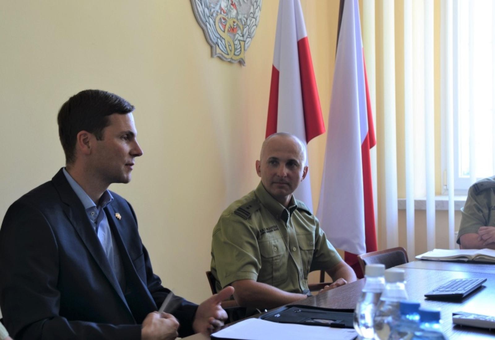 Zdjęcie w galerii na portalu naszraciborz.pl: Oficer łącznikowy niemieckiej policji przyjechał do Raciborza wiadomości z regionu