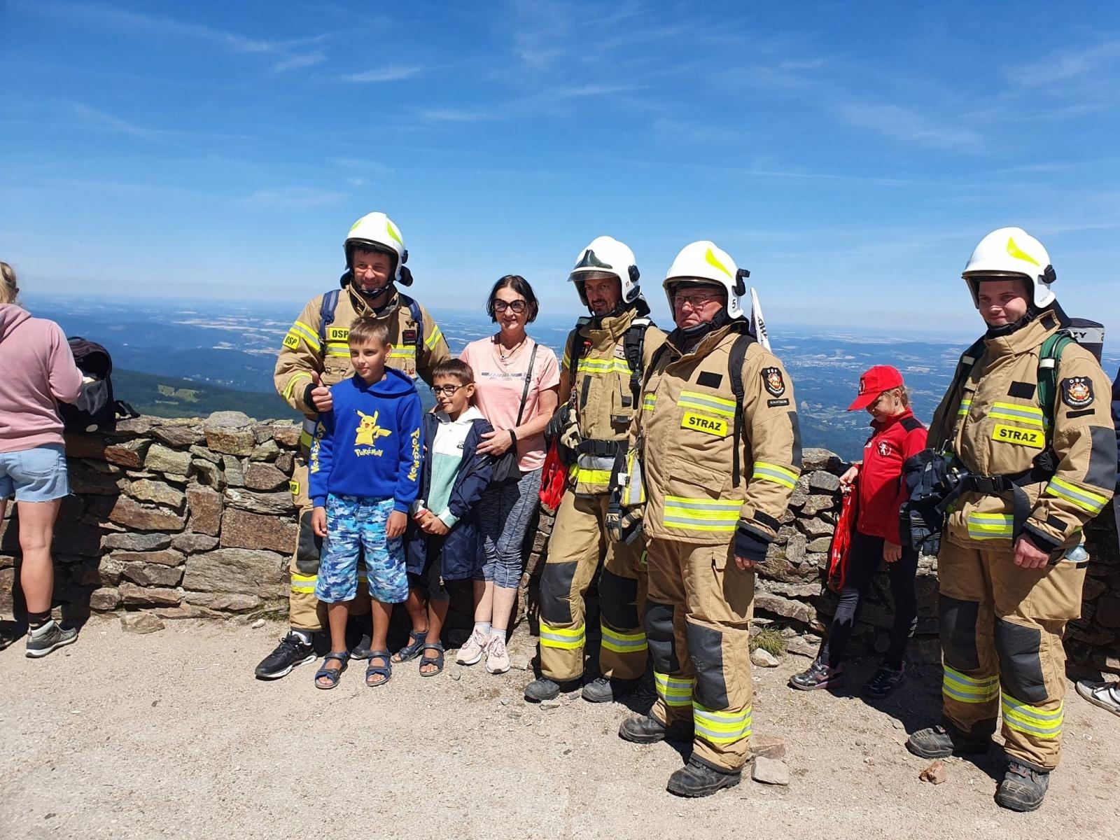 Zdjęcie w galerii na portalu naszraciborz.pl: Kolejne dwa szczyty na koncie strażaków z Samborowic i Krzyżanowic [FOTO] wiadomości z regionu