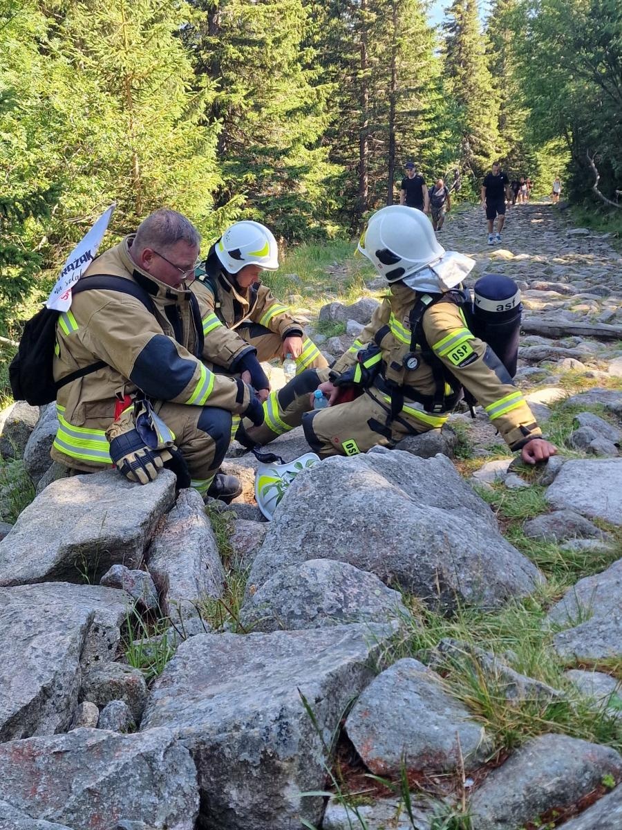 Zdjęcie w galerii na portalu naszraciborz.pl: Kolejne dwa szczyty na koncie strażaków z Samborowic i Krzyżanowic [FOTO] wiadomości z regionu
