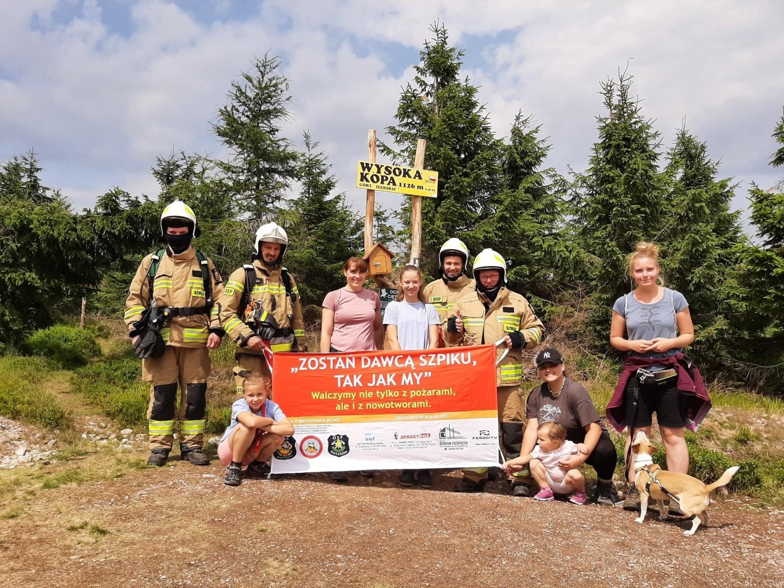 Zdjęcie w galerii na portalu naszraciborz.pl: Kolejne dwa szczyty na koncie strażaków z Samborowic i Krzyżanowic [FOTO] wiadomości z regionu