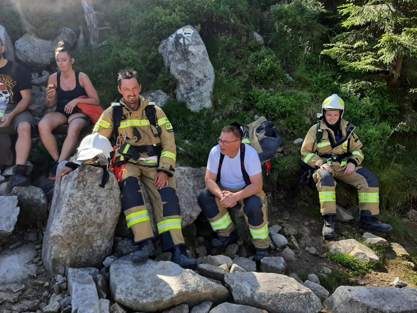 Zdjęcie w galerii na portalu naszraciborz.pl: Kolejne dwa szczyty na koncie strażaków z Samborowic i Krzyżanowic [FOTO] wiadomości z regionu