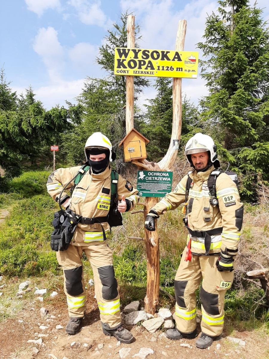 Zdjęcie w galerii na portalu naszraciborz.pl: Kolejne dwa szczyty na koncie strażaków z Samborowic i Krzyżanowic [FOTO] wiadomości z regionu
