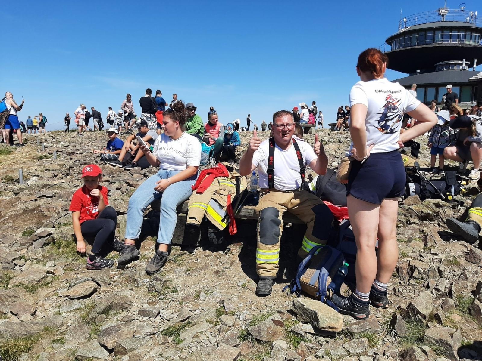 Zdjęcie w galerii na portalu naszraciborz.pl: Kolejne dwa szczyty na koncie strażaków z Samborowic i Krzyżanowic [FOTO] wiadomości z regionu
